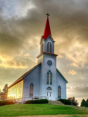 Church near Boone, Iowa